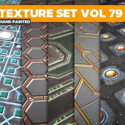 Scifi Vol 79 - Game PBR Textures Texture