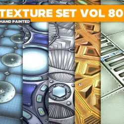 Scifi Vol 80- Game PBR Textures Texture