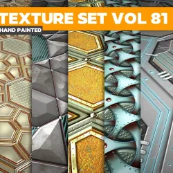 Scifi Vol 81 -  Game PBR Textures Texture