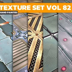 Scifi Vol 82 -  Game PBR Textures Texture