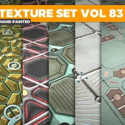 Scifi Vol 83 -  Game PBR Textures Texture