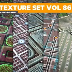 Scifi Vol 86 -  Game PBR Textures Texture