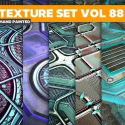 Scifi Vol 88 -  Game PBR Textures Texture