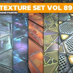Scifi Vol 89 -  Game PBR Textures Texture