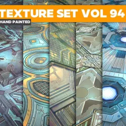 Scifi Vol 94 -  Game PBR Textures Texture