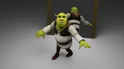 Shrek 3D model