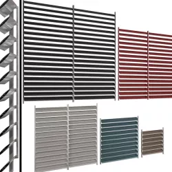 Shutter for windows and doors 3D model