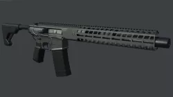 SIG MCX Virtus Low-poly 3D model