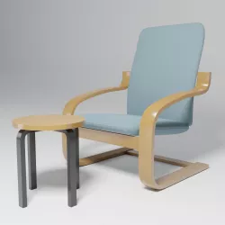 small lounge Low-poly 3D model