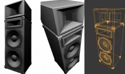 Speaker 3D model