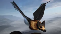 Spectacled Flying Fox Mega Bat Fruit Bat 3D model