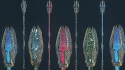 Staff Low-poly 3D model