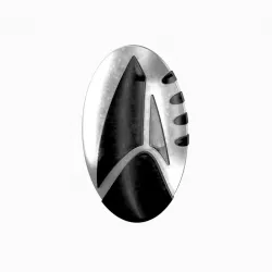 Star Trek Discovery Season 3 badge 3D model