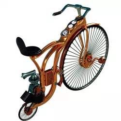 Steampunk bike - Steam-Jamesson 3D model