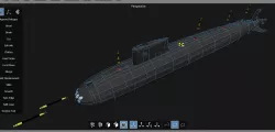 Submarine 3D model