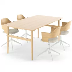 Table And FJALLBERGET Chair IKEA - Dining room 3D model