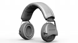  Tactical headphones MSA Sordin Supreme Pro X High Poly 3D model