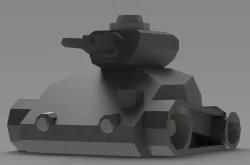 TANKE 3D model