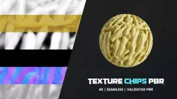Textures Food Chips 4k Pbr - 16bit - 09 Texture