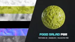 Textures Food Salad 4k Pbr - 16bit - 013 Texture