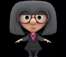 The Incredibles - Edna Mode 3D model