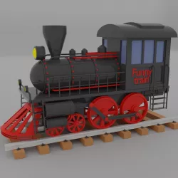 Train 3D model