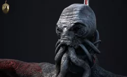 Unrigged Mind Flayer Character - PBR Textures 3D model