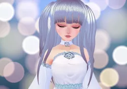 vrm model character  Low-poly 3D model