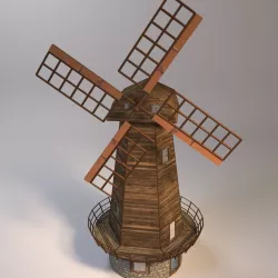 Windmill 3D model