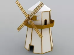 Windmill 3D model