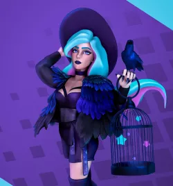 Witch 3D model