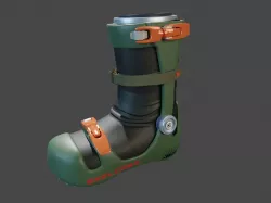 xEMU Boots 3D model