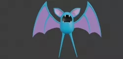 Zubatto - Pokemon Model  3D model