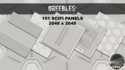 101 Greebles Scifi Panel Textures Texture
