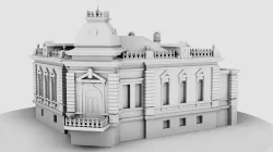 1900s Old House Low-poly 3D model