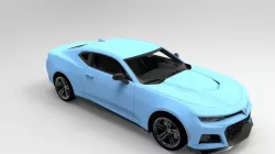 3D 2018 Pontiac Trans Am 3D model