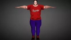 3D body builder  3D model