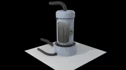 3D Cryo Pod PBR 3D model