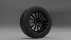 4x4 Wheel 3D model