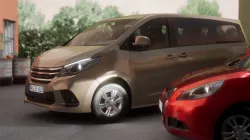 7 Cars Pack Low-poly 3D model