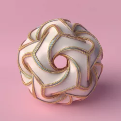 abstract object 3D model