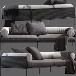 Agra Sofa 3D model