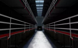Alcatraz Jail Cell Block 3D model