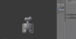 Among Us Player and Platform 3D model