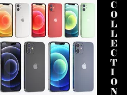 Apple iPhone 12 Mini All Colors 3D model