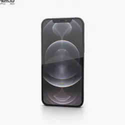 Apple iPhone 12 Pro Max Graphite 3D model
