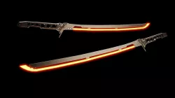 ARASAKA THERMAL KATANA from CYBERPUNK 2077 Low-poly 3D model