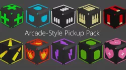 Arcade Pickup Pack Low-poly 3D model
