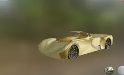 Aria Dio Supercar Concept 3D model