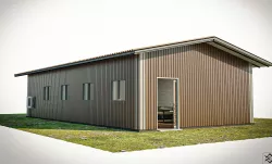 army barracks 3D model